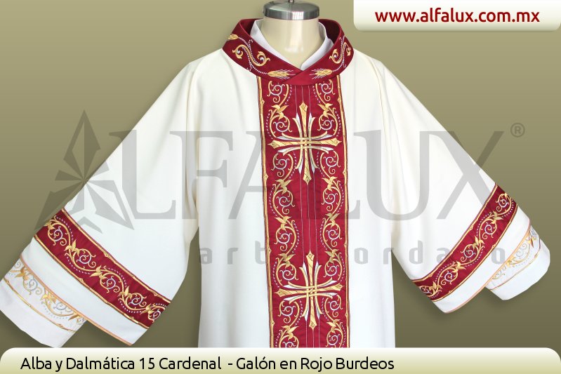 Dalm 15Carde BcoRojoQuem CnMangas